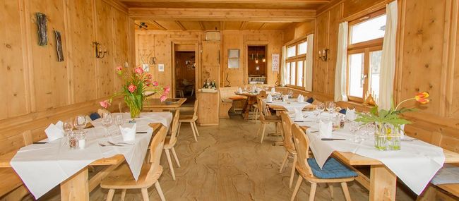 Hotel Veduta Cinuos-Chel Стая снимка